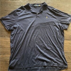 Ralph Lauren Men's Dark Blue Polo Shirt